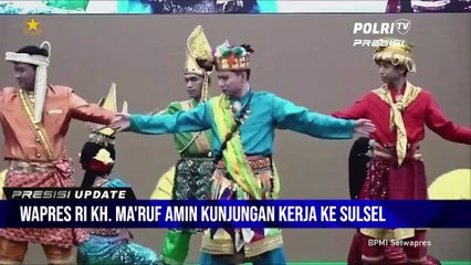 Wapres RI KH. Ma'ruf Amin Kunjungan Kerja Ke Sulsel , Sekaligus Melantik Pengurus KDEKS