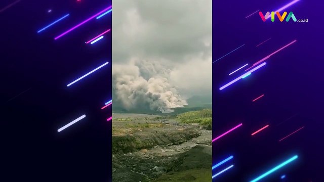 Waspada! Tepat 1 Tahun, Gunung Api Semeru Erupsi Kembali
