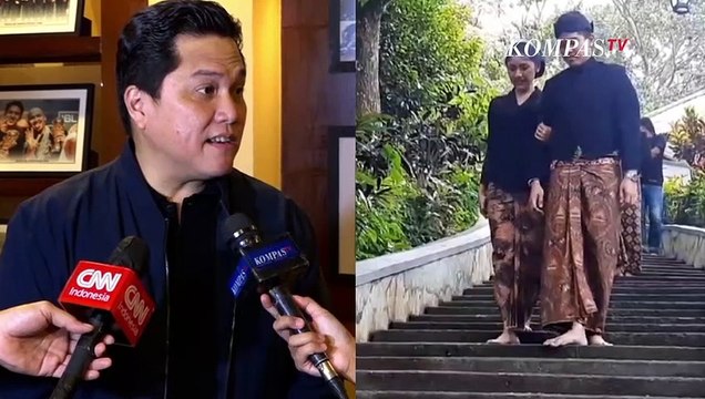 Erick Thohir Soal Persiapan Pernikahan Kaesang-Erina: Persiapan Sudah 100 Persen