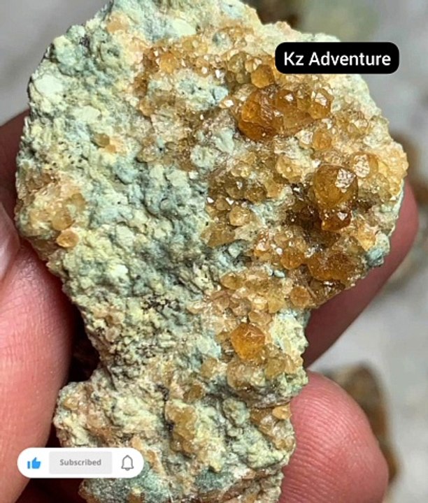 Fanta Color Garnet Crystals | Garnet Crystal's | Diamonds Hunting | Gemstones Hunting | Nature