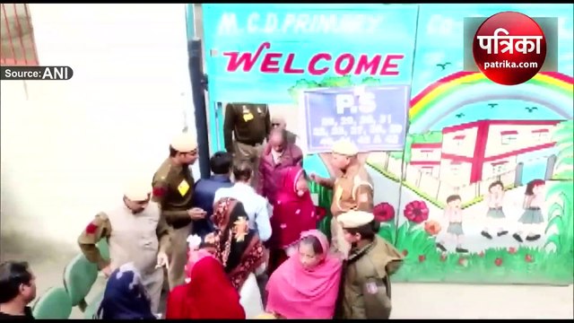 दिल्ली एमसीडी चुनाव वोटिंग पर ड्रोन से हो रही है निगरानी