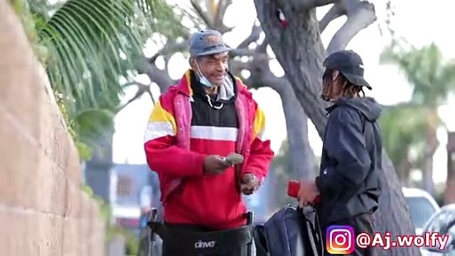 Asking Strangers For Money, Then Giving Them 100x What They Give Me! (MUST WATCH)