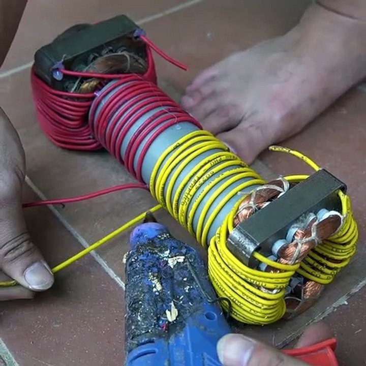 Bikin alat las dari batre