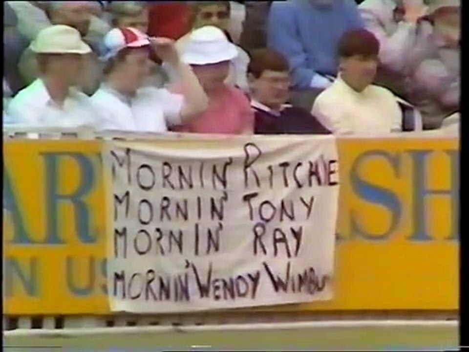 1987 England v Pakistan 3rd Texaco Trophy ODI May 25th t Edgbaston 1987