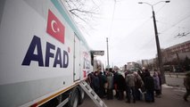 AFAD, Ukrayna'da ihtiyaç sahibi sivillere her gün sıcak yemek dağıtıyor