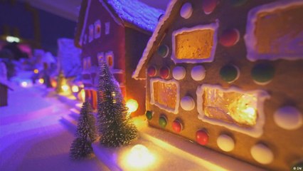 مدينة كاملة من كعك الزنجبيل