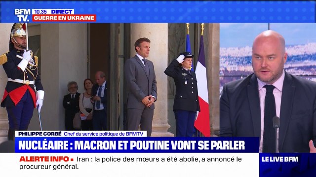 Emmanuel Macron a annoncé qu'il s'entretiendra de nouveau avec Vladimir Poutine