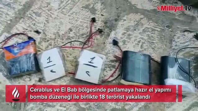 İçişleri açıkladı: Cerablus ve El Bab'da 18 terörist yakalandı