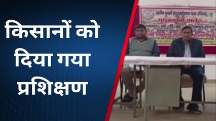 शाहजहांपुर: कृषि विज्ञान केंद्र में किसानों को मधुमक्खी पालन की दी गई जानकारी