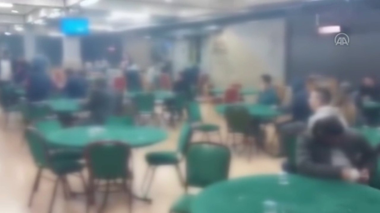 Mühürlenmiş işletmelere 15'inci kumar baskını