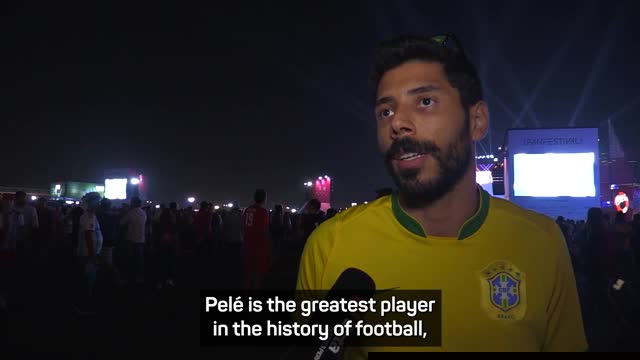 Fans wish 'greatest player in football history' Pele good health