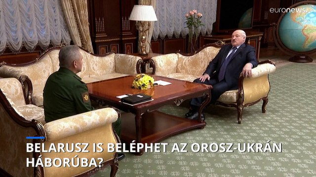 Belarusz is belép az orosz-ukrán háborúba?