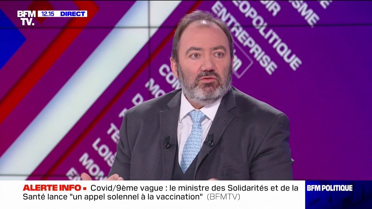 François Braun, ministre de la Santé: "Je fais un appel solennel à la vaccination"