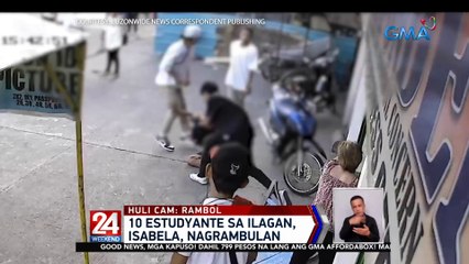 10 estudyante sa Ilagan, Isabela, nagrambulan | 24 Oras Weekend