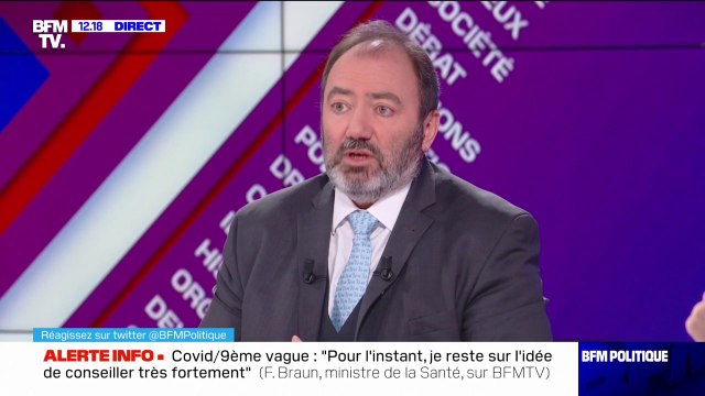 François Braun, ministre de la Santé: C'est impératif que les personnes fragiles se fassent vacciner