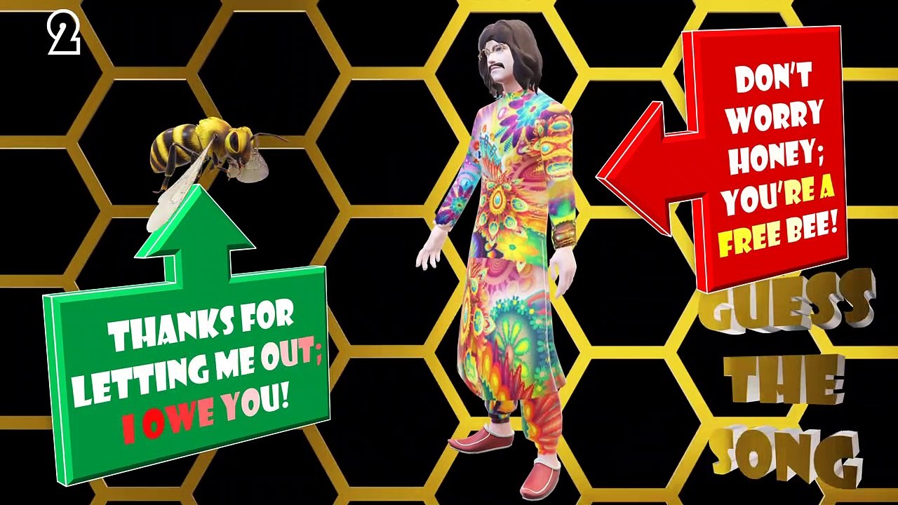Guess THE BEATLES' 7th Biggest Billboard Hit From This Funny Animation!