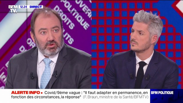 François Braun, ministre de la Santé, sur les soignants non-vaccinés: On est soignant pour prendre soin des autres, pas pour leur faire prendre des risques