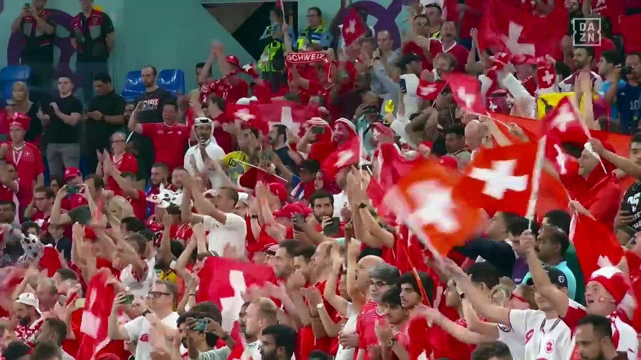 Rudelbildung am Ende! Freuler schießt Nati ins Achtelfinale- Serbien - Schweiz 2-3 - WM 2022 - DAZN