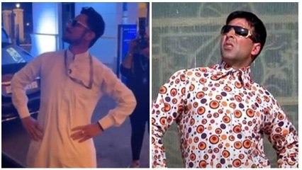 Akshay Kumar को देख फैन ने 'हेरा फेरी' का आइकॉनिक सीन किया रीक्रिएट, वीडियो देख छूट जाएगी हंसी