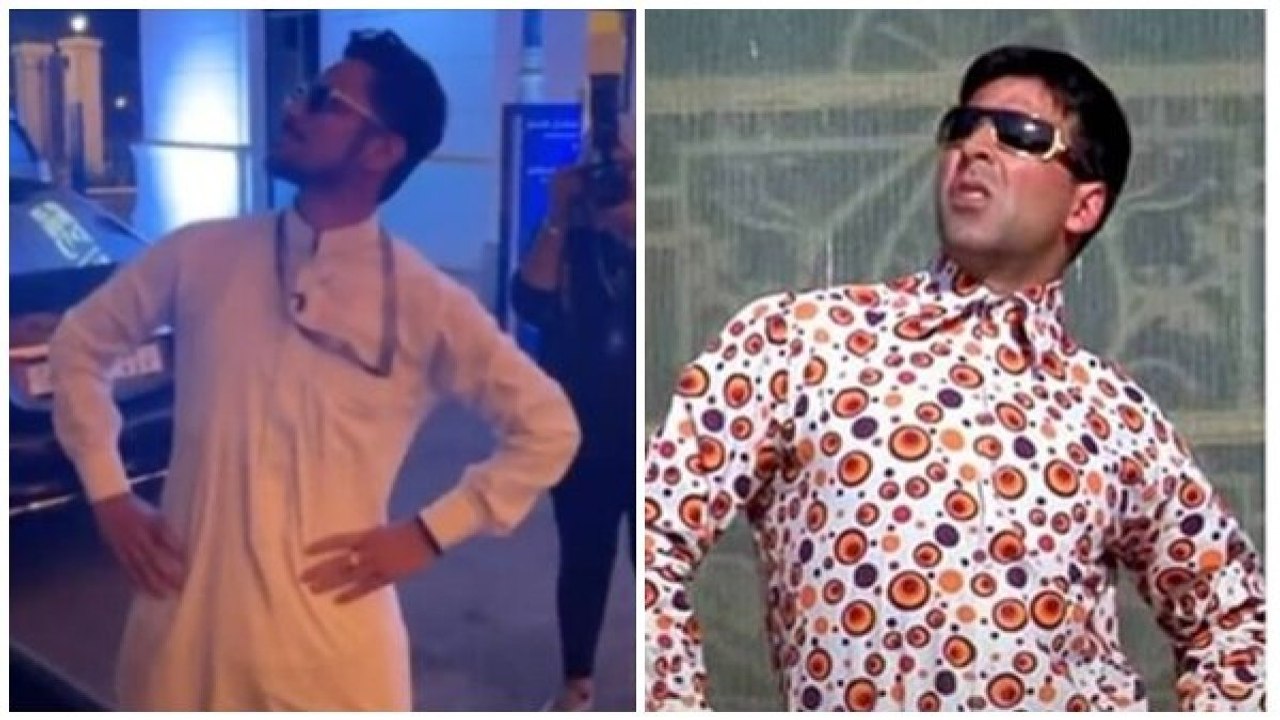 Akshay Kumar को देख फैन ने 'हेरा फेरी' का आइकॉन...