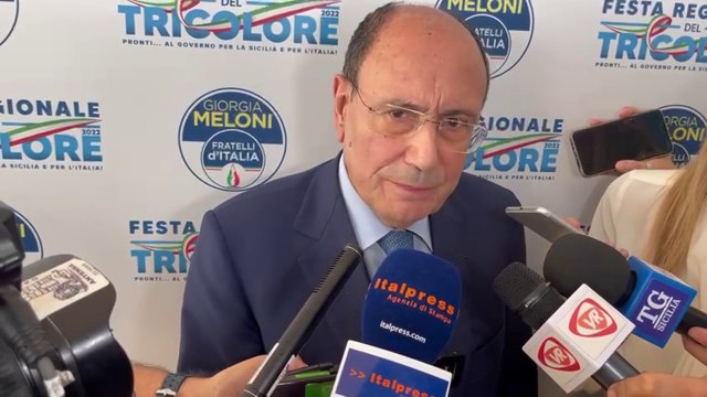 Sicilia, Schifani Richiamo a responsabilità per eletti centrodestra