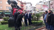 Amasra'da Madenci Anıtı'na çelenk bırakıldı