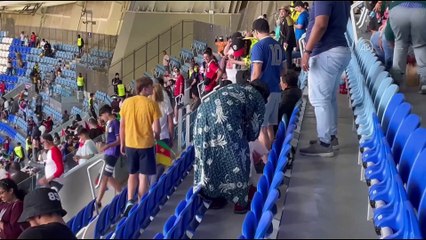 Örnek davranışlarıyla Dünya Kupası'nın sembolü oldular