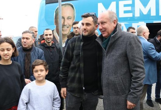 Memleket Partisi Genel Başkanı İnce, Yalova'da esnafı ziyaret etti