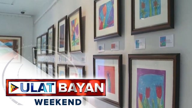 Obra ng mga batang nasa Autism spectrum, tampok sa art exhibit sa Antipolo City