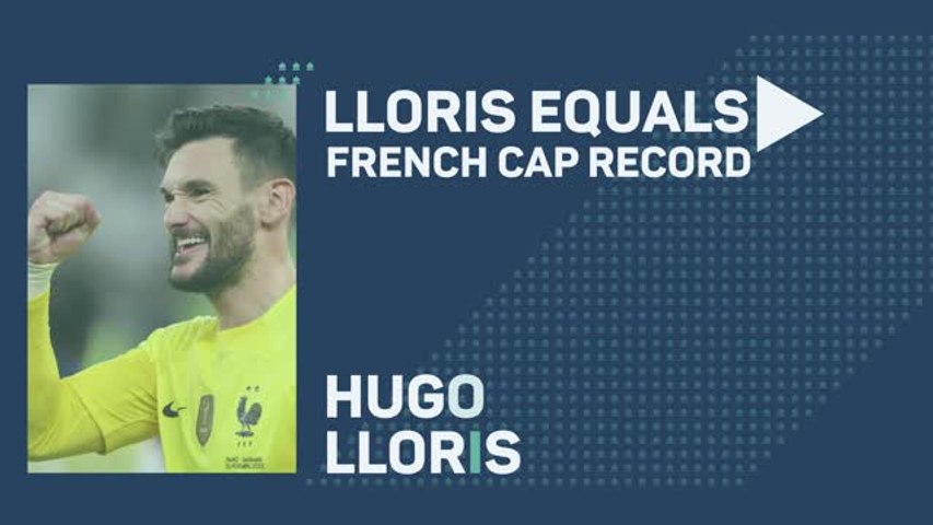 Lloris to equal French cap record