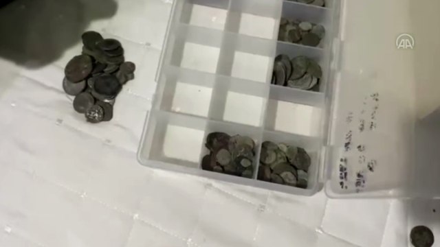 Tarihi eser kaçakçılığı operasyonunda 416 sikke ele geçirildi