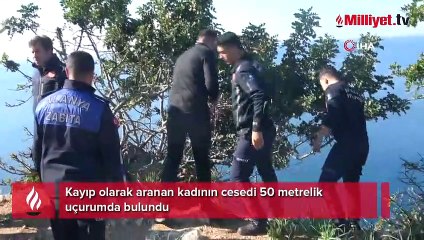 Kayıp olarak aranıyordu! Elif'in cesedi uçurumda bulundu
