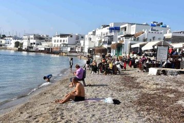 Doğuda kış, Bodrum'da deniz keyfi