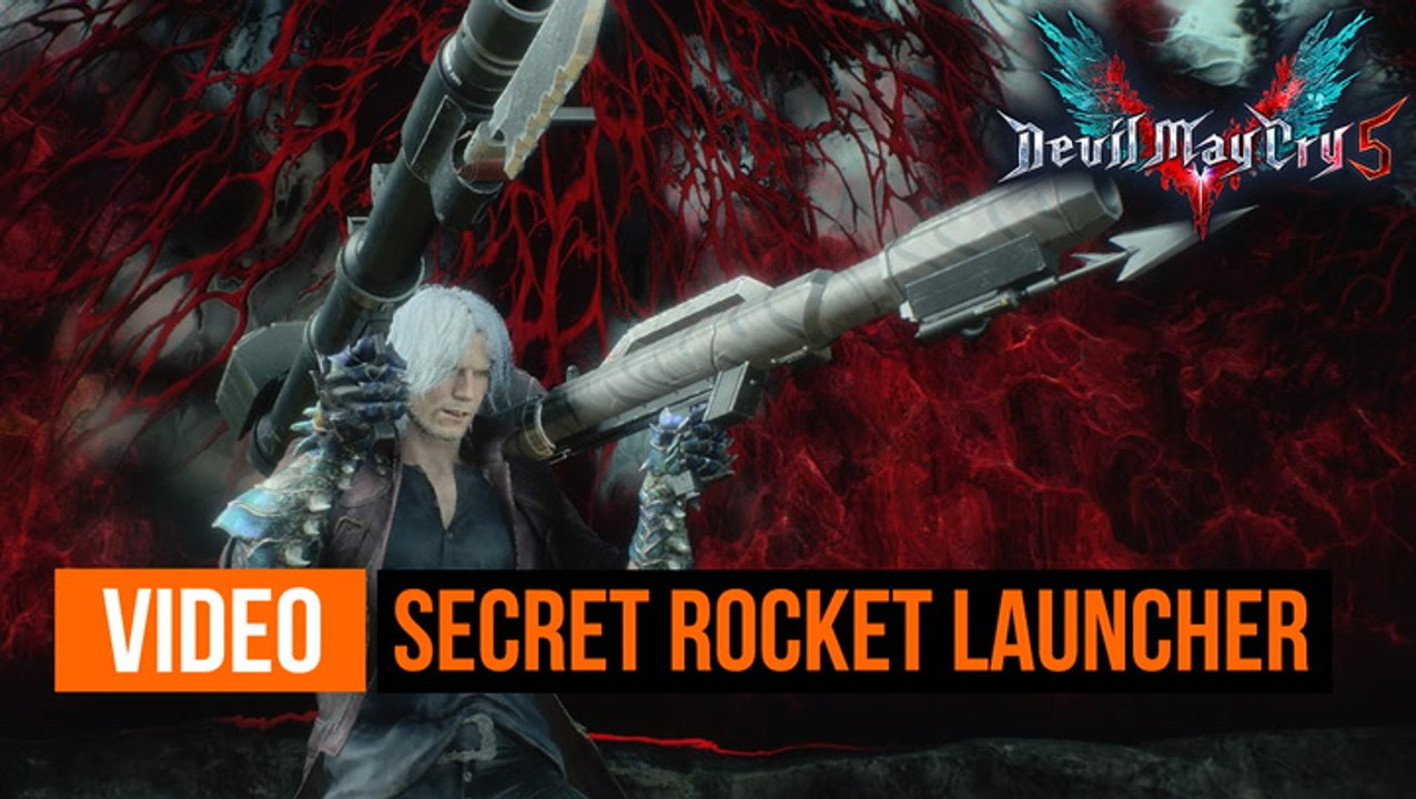Devil May Cry 5 - Getting The Secret Rocket Launcher