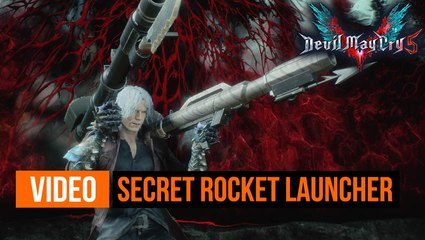 Devil May Cry 5 - Getting The Secret Rocket Launcher
