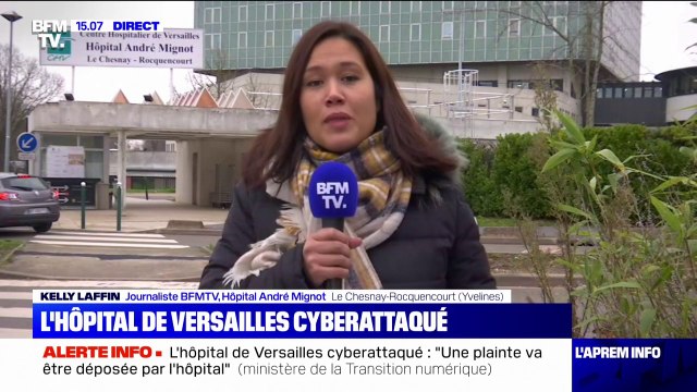 L'hôpital André Mignot de Versailles, dans les Yvelines, est victime d'une cyberattaque