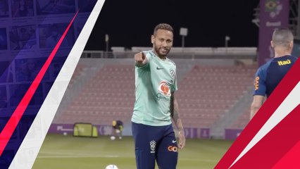 Sudah Fit, Neymar Ikut Latihan Brasil Jelang Kontra Korsel di Babak 16 Besar Piala Dunia 2022