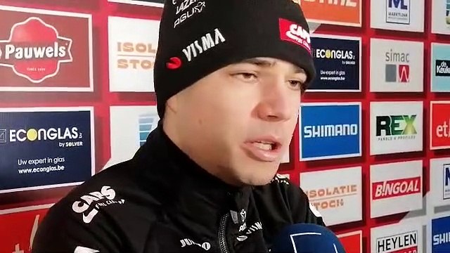 Cyclo-cross - Coupe du Monde - Anvers 2022 - Wout Van Aert 2nd in Antwerp: Mathieu van der Poel ? I quickly understood...