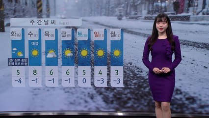 [날씨] 내일까지 강추위...화요일 낮부터 풀려 / YTN