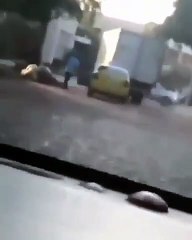 Ne jamais provoquer un routier avec un gros camion