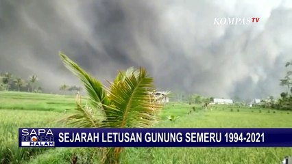 Tepat Satu Tahun, Gunung Semeru Kembali Erupsi!