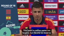 Facing group winners Morocco is Spain's punishment for finishing second - Rodri