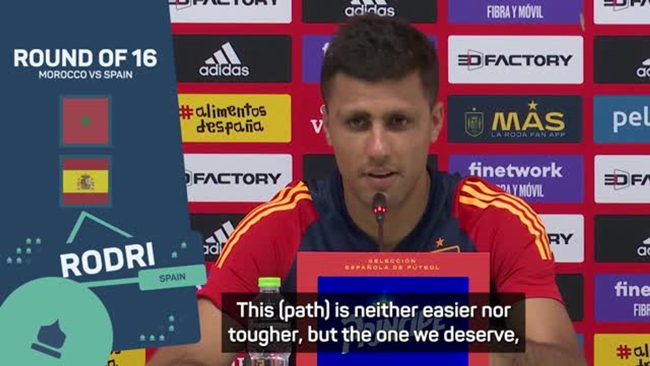 Facing group winners Morocco is Spain's punishment for finishing second - Rodri
