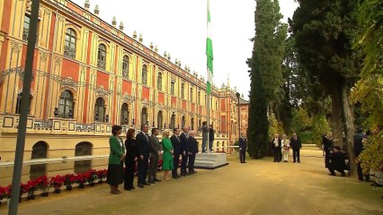 Andalucía celebra el primer Día de la Bandera