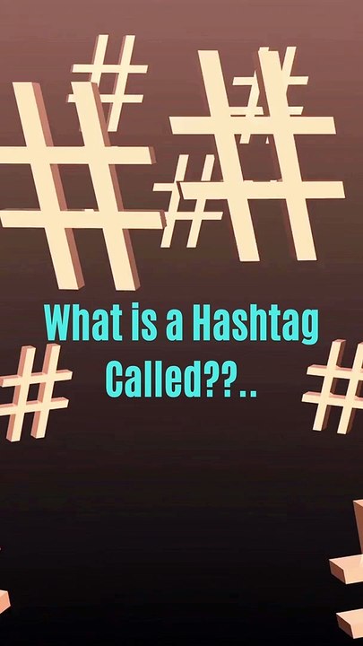 What is a Hashtag Called..