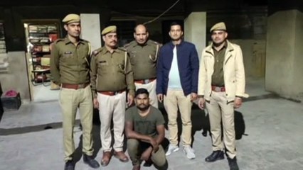 Descargar video: पुलिस ने दबोचा शातिर इनामी अपराधी, शहर के कई थानों में 13 से अधिक मामले दर्ज