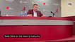 Nate Oats on his team's maturity