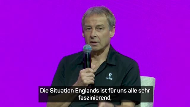 Ein guter Zeitpunkt : Klinsmann glaubt an England