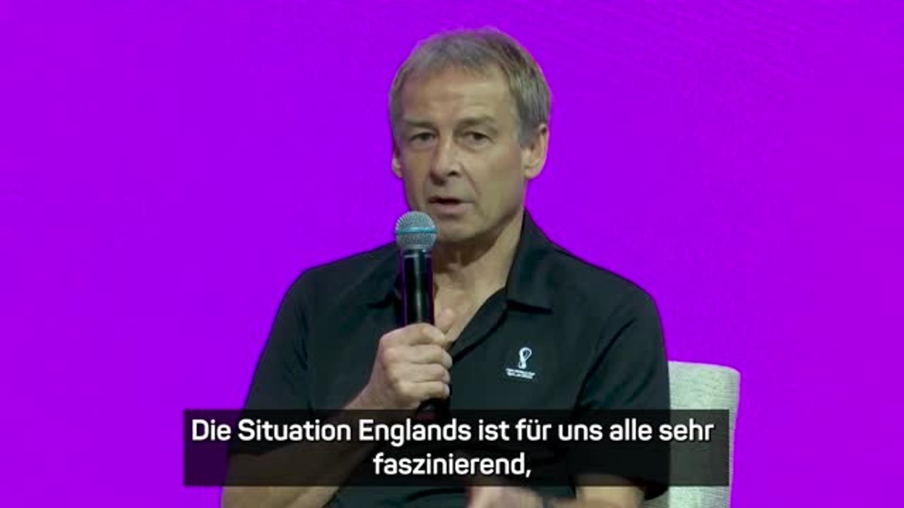 "Ein guter Zeitpunkt": Klinsmann glaubt an England