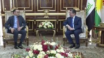Türkiye'nin Erbil Başkonsolosu Yakut, IKBY Başbakanı Barzani ile görüştü